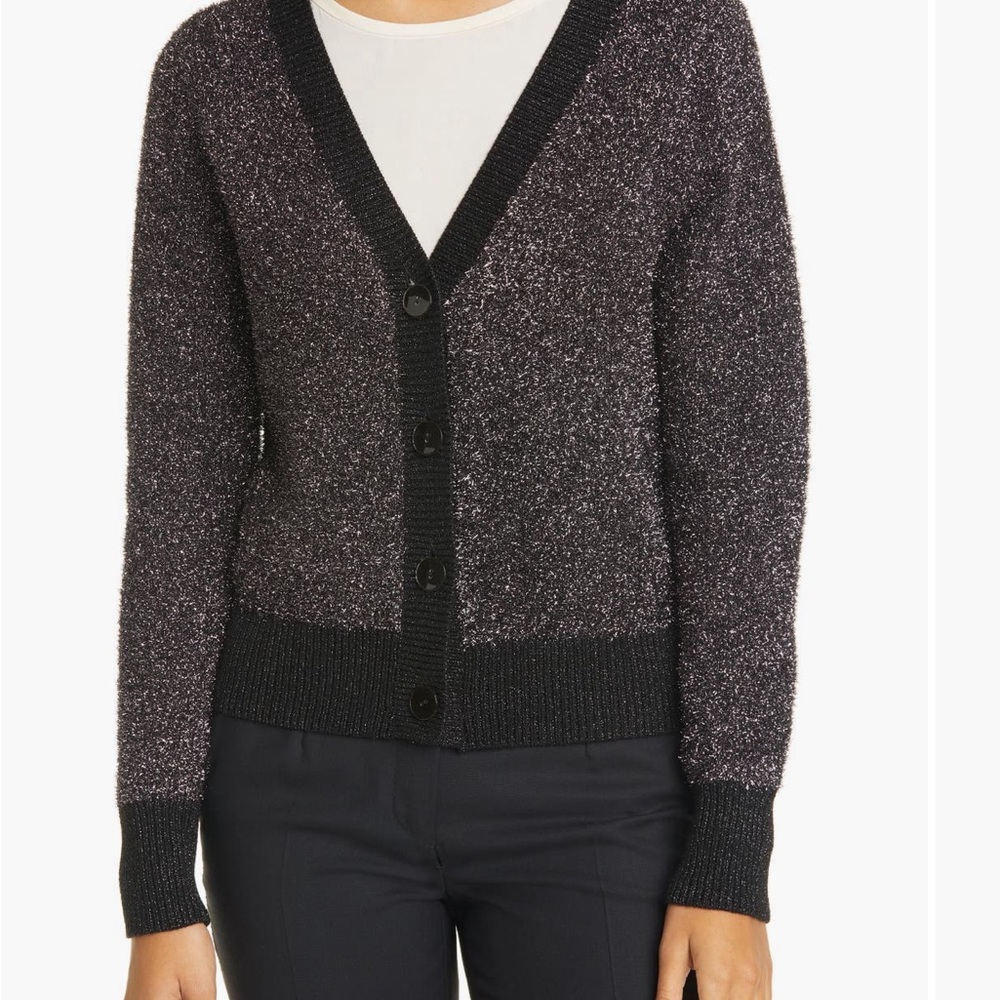 KATE SPADE Sparkle Cardigan Sweater NWT